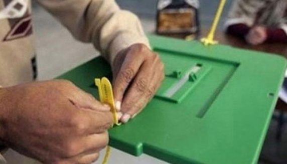 بلوچستان اسمبلی کی حلقہ پی بی 45 کوئٹہ 8 کے 15 پولنگ اسٹیشن پر ری پولنگ جاری