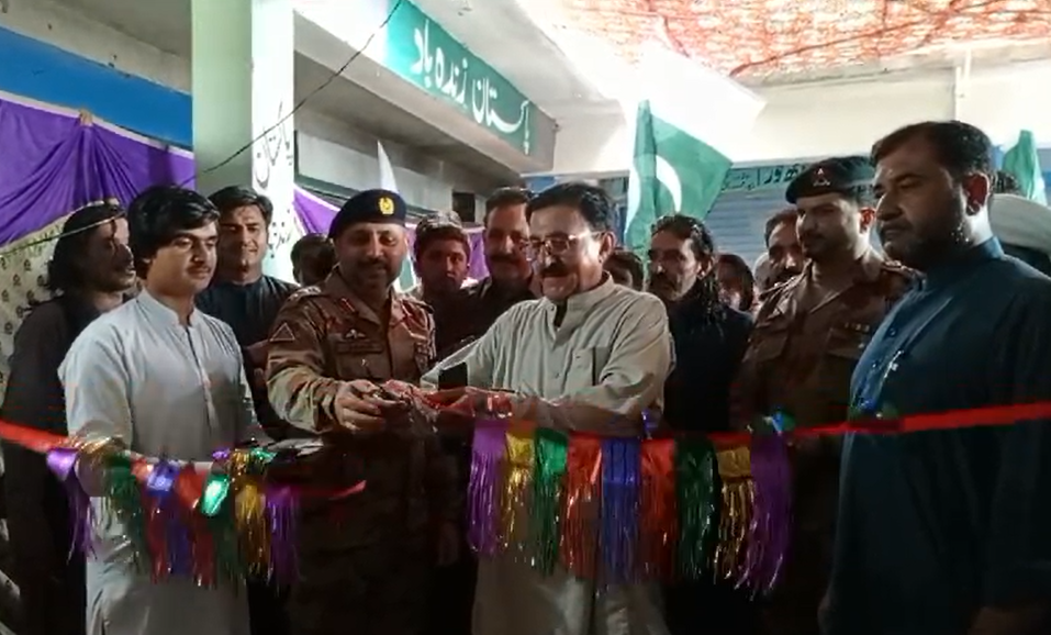 کمانڈنٹ ماوند بریگیڈ کرنل بابر خلیل ی، یوتھ آف کوہلو دفتر کا باقاعدہ افتتاح