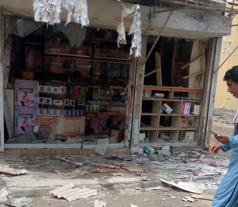 بلوچستان کے شہر آواران میں دھماکہ 3 افراد زخمی