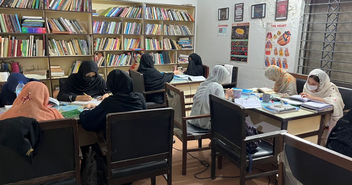 کوئٹہ میں خواتین کے لیے شہیدا 8 اگست لائبریری کا قیام