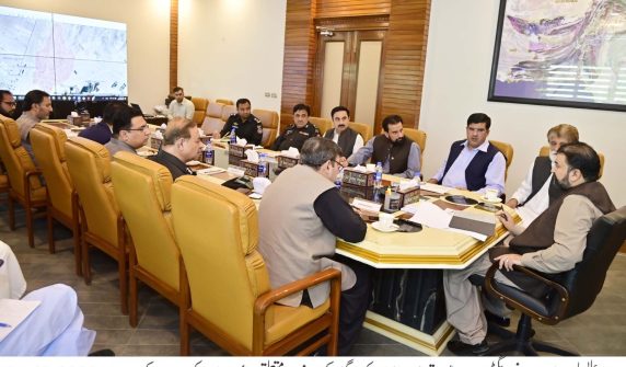 وزیراعلی بگٹی کا لینڈ مافیا کے خلاف سخت اقدامات اٹھانے کی ہدایت